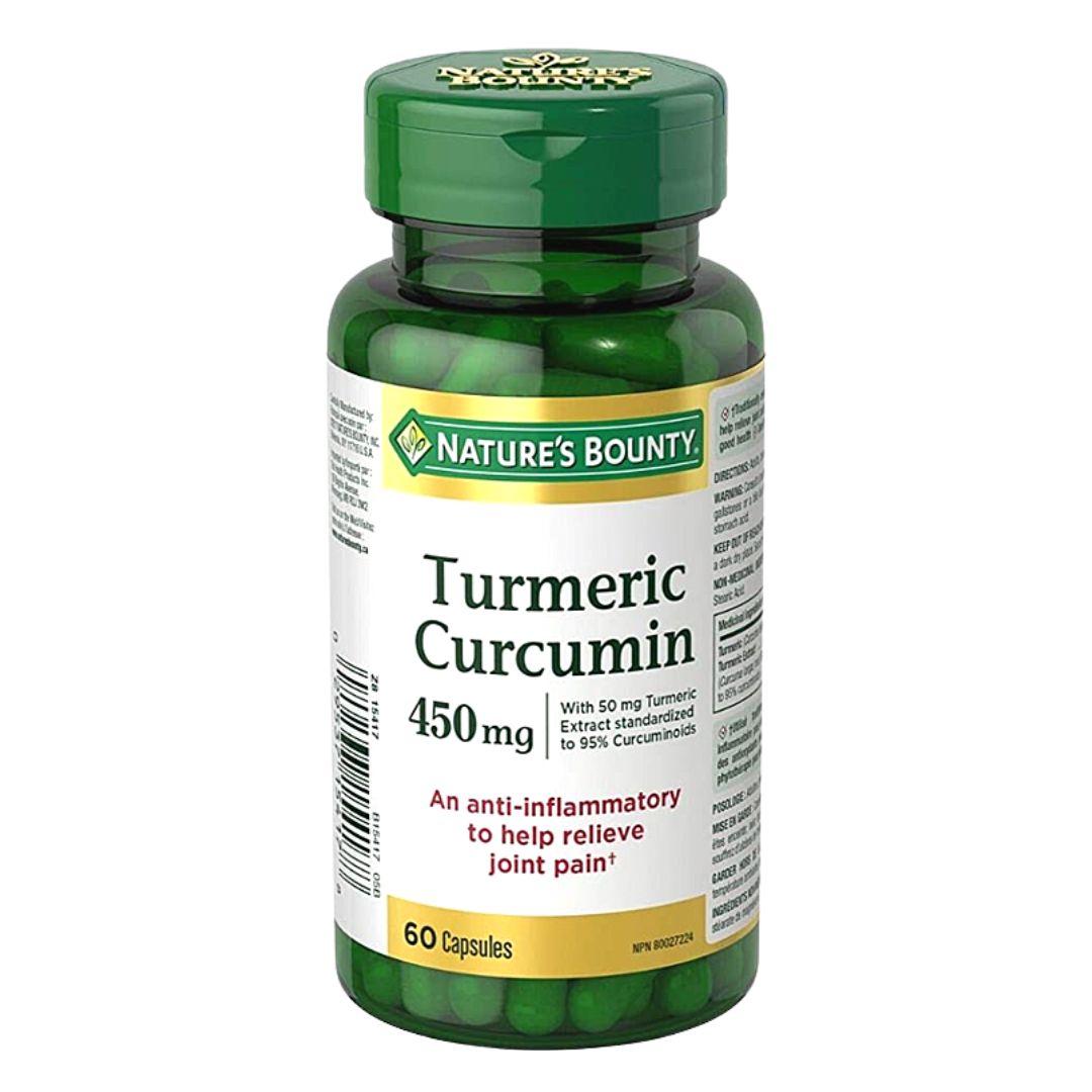 Nature’s Bounty Turmeric Curcumin 450mg 60 Capsules Nature’s Bounty Turmeric Curcumin 450mg 60 Capsules